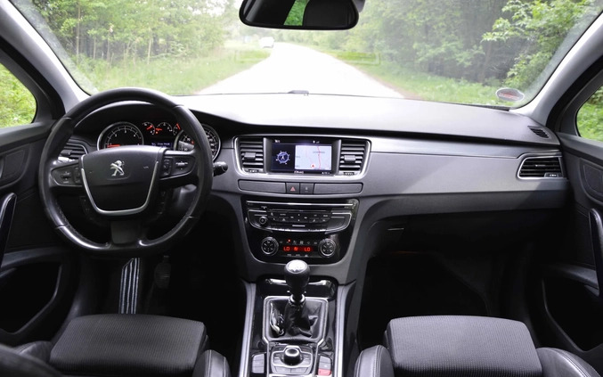 Peugeot 508 cena 29999 przebieg: 208691, rok produkcji 2012 z Olkusz małe 172
